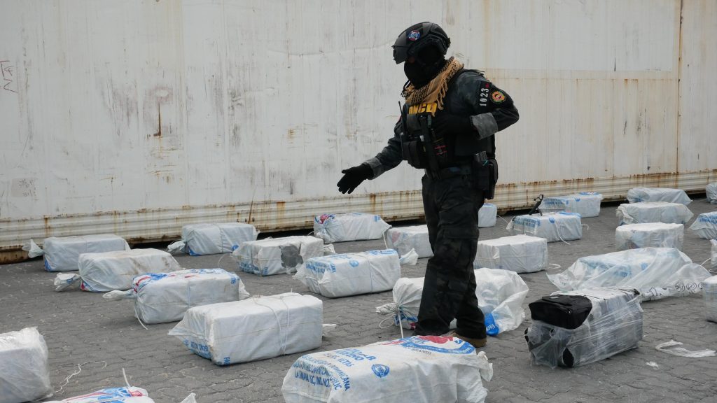 DNCD DA OTRO GOLPE AL NARCOTRAFICO OCUPA 1.3 TONELADAS DE COCAÍNA EN PUERTO CAUCEDO