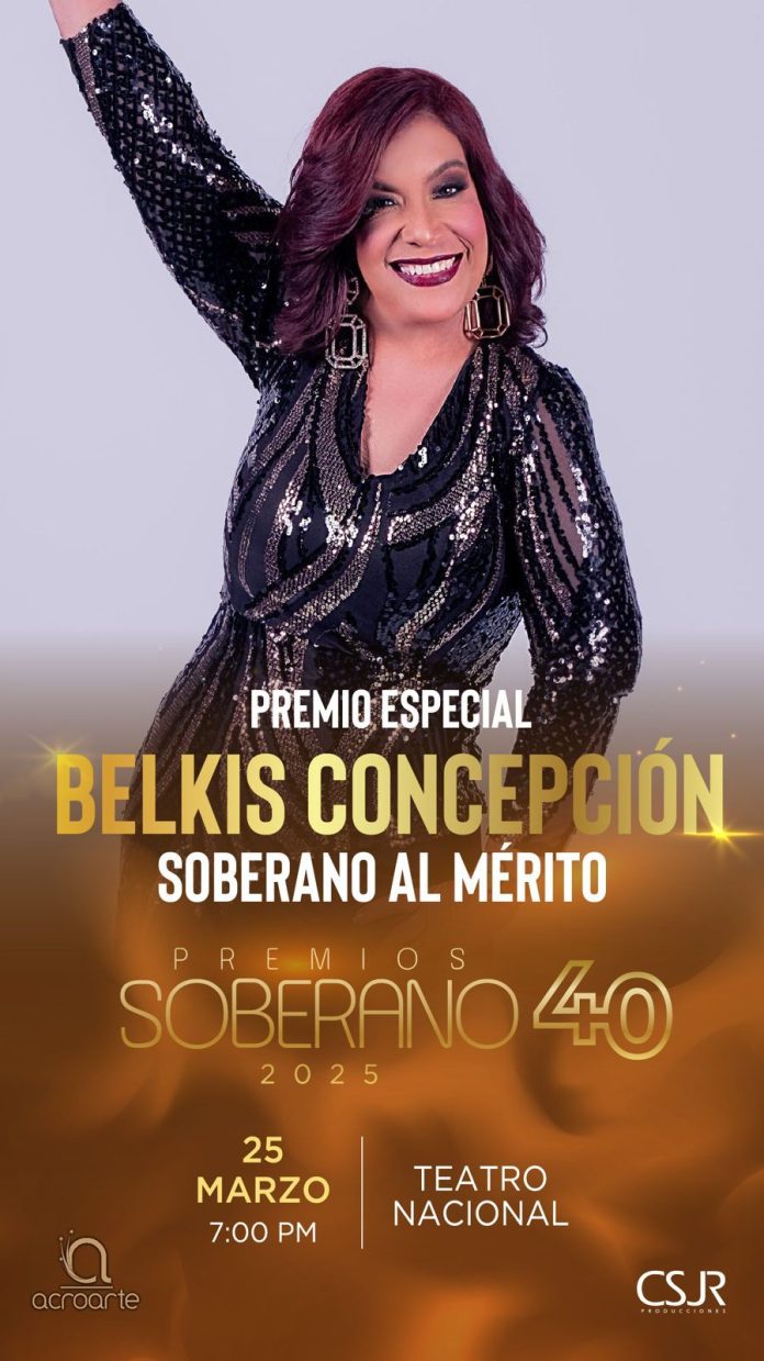 Acroarte otorgará un Soberano al Mérito a Belkis Concepción