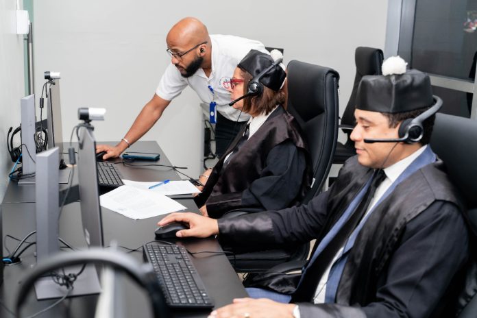 Poder Judicial avanza con éxito en la mudanza digital de los servicios del edificio de las Cortes del Distrito Nacional