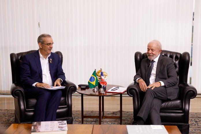 Presidentes de Brasil y República Dominicana sostienen reunión bilateral en el marco de encuentro Brasil-Caribe
