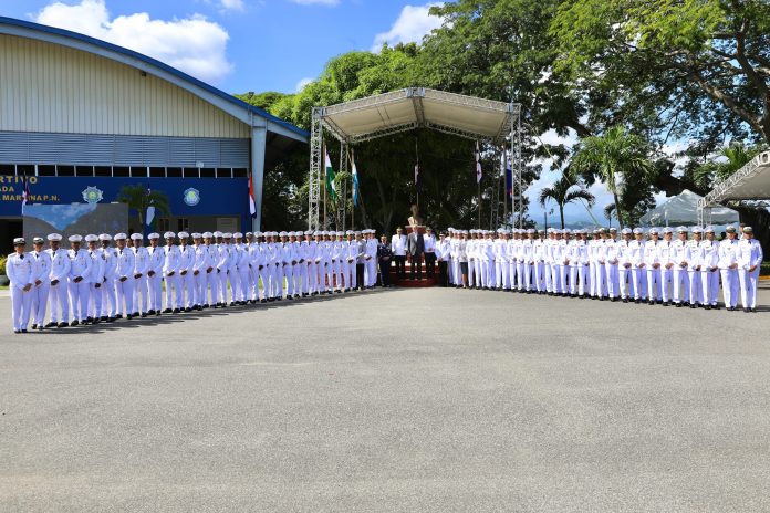 Presidente Abinader encabeza cuadragésima octava graduación de 64 nuevos cadetes de la Policía Nacional formados bajo el Modelo de Transformación
