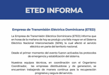 República Dominica a oscura apagón general