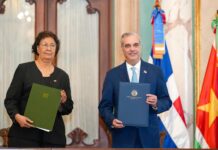Gobiernos de República Dominicana y de Surinam firman acuerdos de cooperación y alianzas estratégicas en el sector turístico, agricultura e inversión privada
