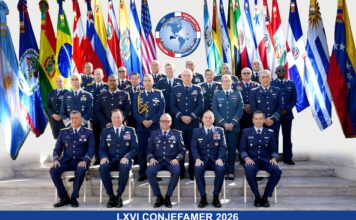 República Dominicana inaugura la LXVI Conferencia de jefes de las Fuerzas Aéreas Americanas (CONJEFAMER 2026) República Dominicana inaugura la LXVI Conferencia de Jefes de las Fuerzas Aéreas Americanas (CONJEFAMER 2026)